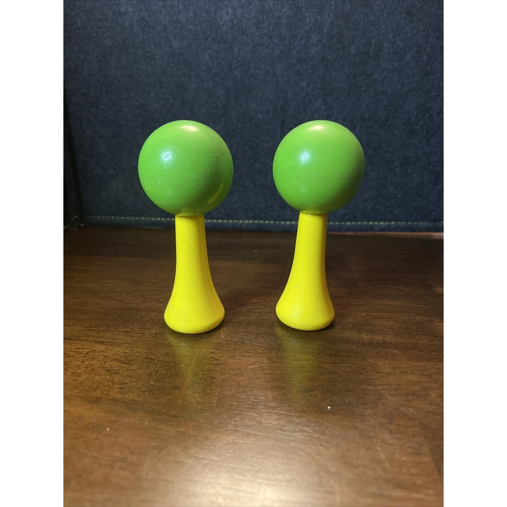 1979 VINTAGE Fisher Price 921 MARCHING BAND DRUM‎ replacement rattle maraca part